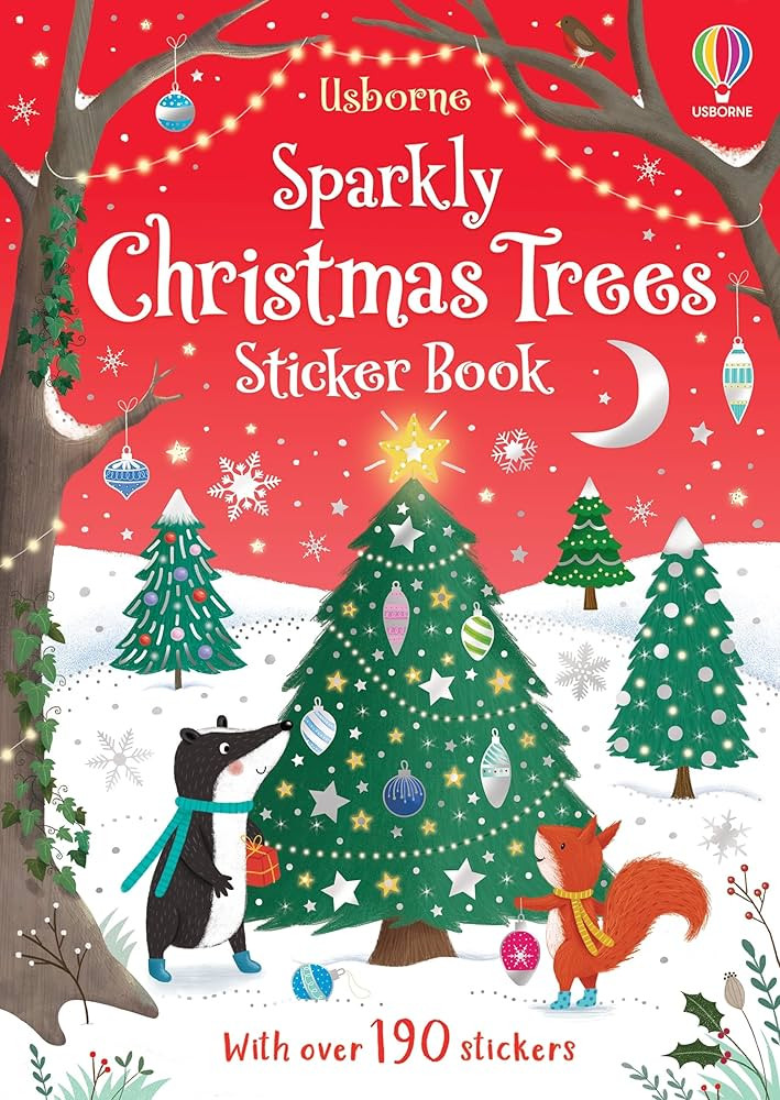 Sparkly Christmas Trees (Sparkly Sticker Books) | Amazon (US)