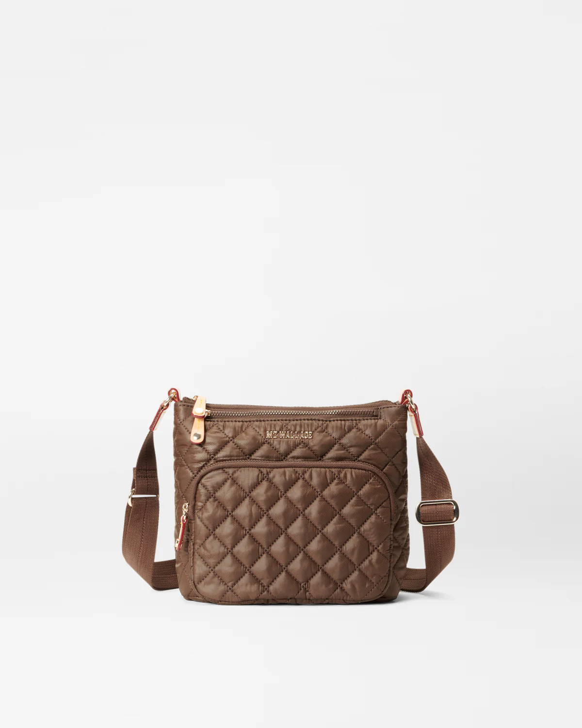 MZ Wallace Walnut Metro Scout Crossbody Deluxe | MZ Wallace