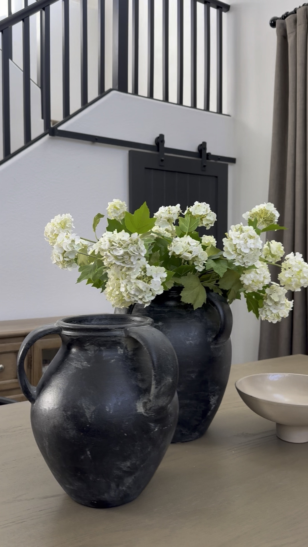 I used both stems. I discovered these dups last year and they’re nearly identical but way more affordable 🍃

Hydrangeas 
Faux flowers 
Spring decor

#LTKHome #LTKFindsUnder50 #LTKFindsUnder100