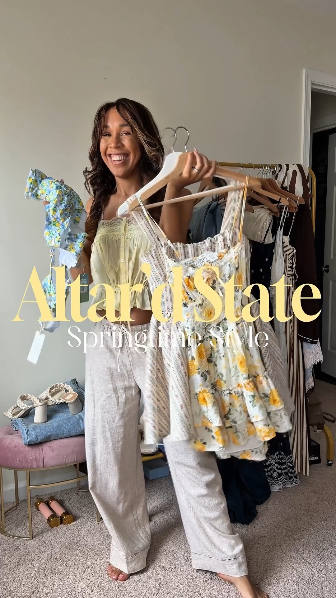 Spring has officially arrived at Altar'd State and I am completely obsessed. These new arrivals are full of those feminine details I love, from romantic ruffles to the prettiest butter yellow tones

Altar'd State spring collection 2026
Feminine spring outfit ideas
Butter yellow fashion trends
Romantic floral dresses
Graduation dress inspiration
Easter Sunday outfit ideas
Cottagecore aesthetic
Boho chic spring style
Attainable luxury fashion
Spring lookbook 2026
Trendy sundresses
Altar'd State haul
Spring style inspo
Vacation outfits
Soft girl aesthetic