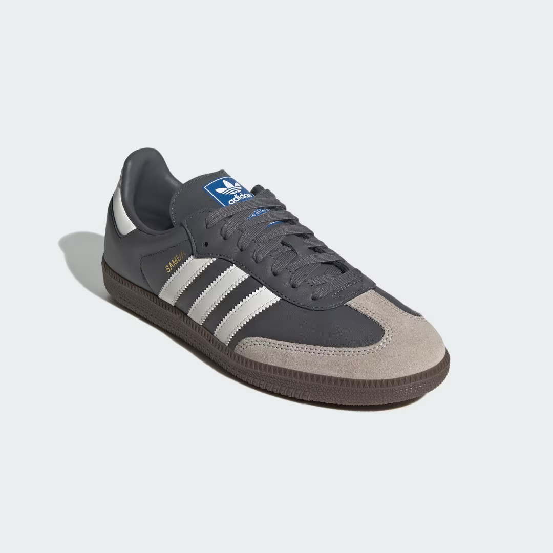 Samba OG Shoes Grey Five M 12.5 / W 13.5 - Mens Originals Shoes | adidas (US)