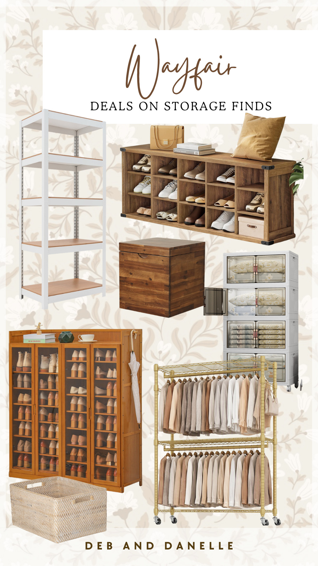 Wayfair is having a Holiday Deal Week with up to 70% off. Save up to 40% off on storage and organizational favorites.  

 #LTKHome