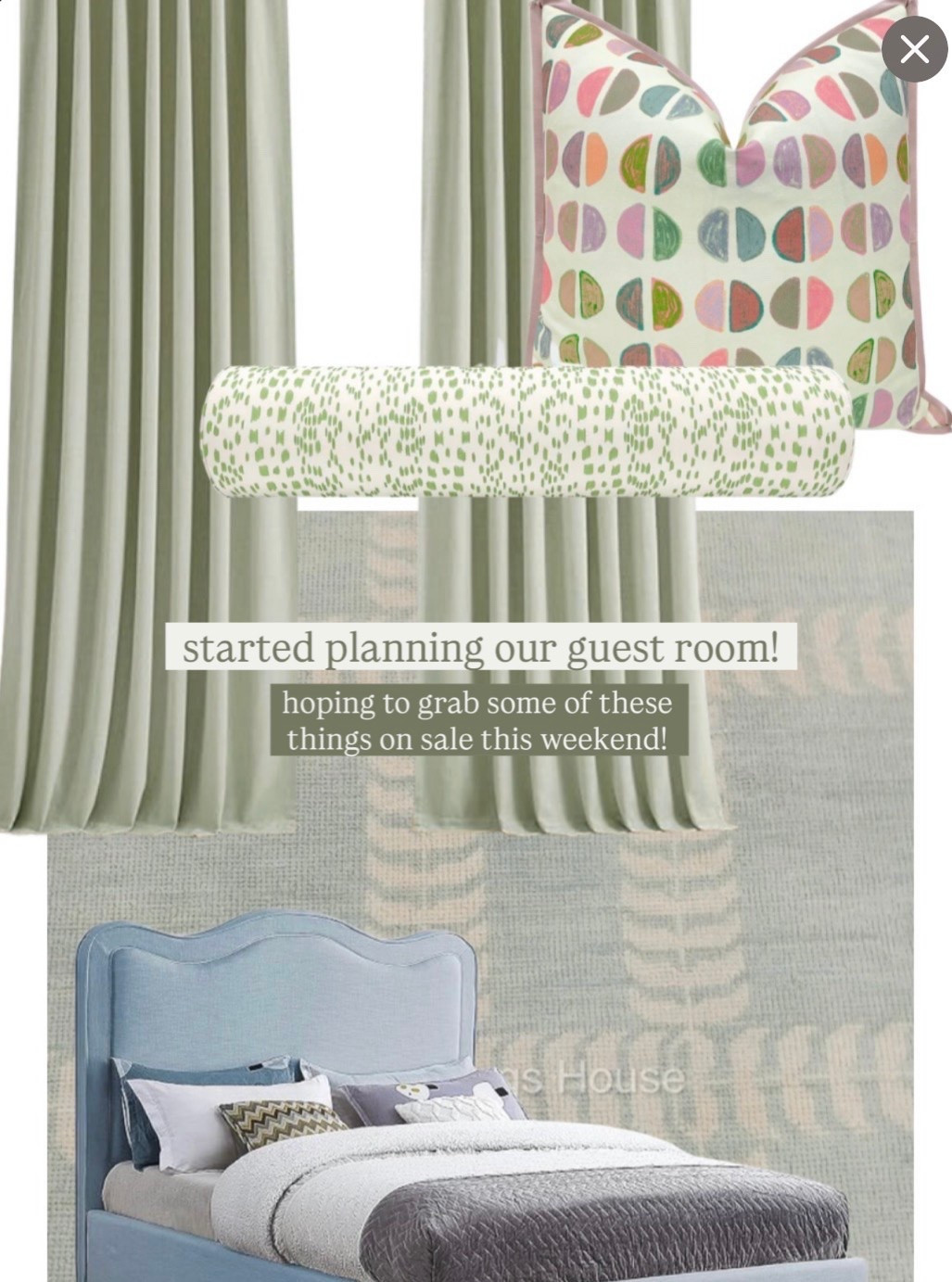 Guest room plans!

#LTKHome
