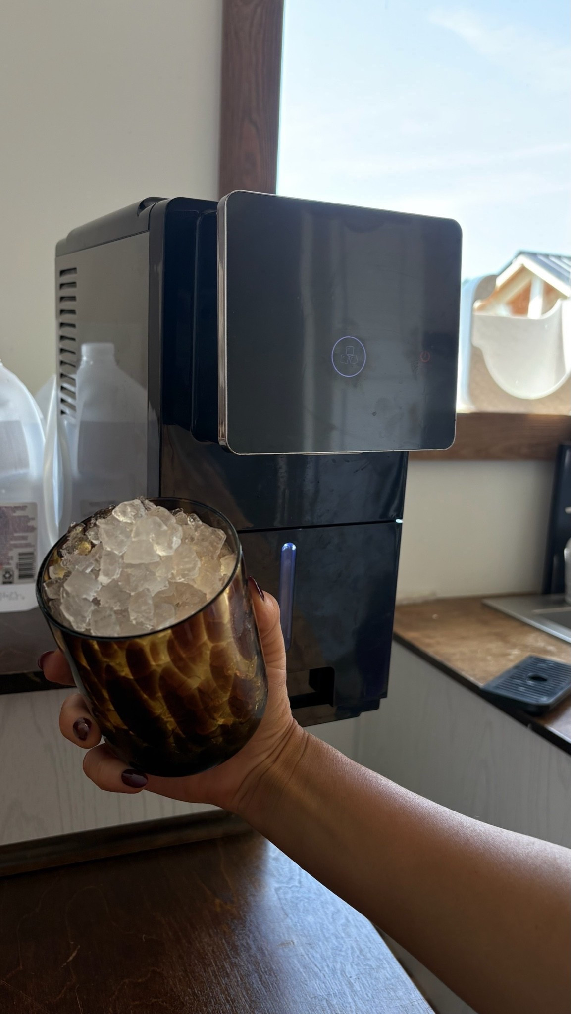 This pebble ice maker really is worth it ☺️

#LTKHome
