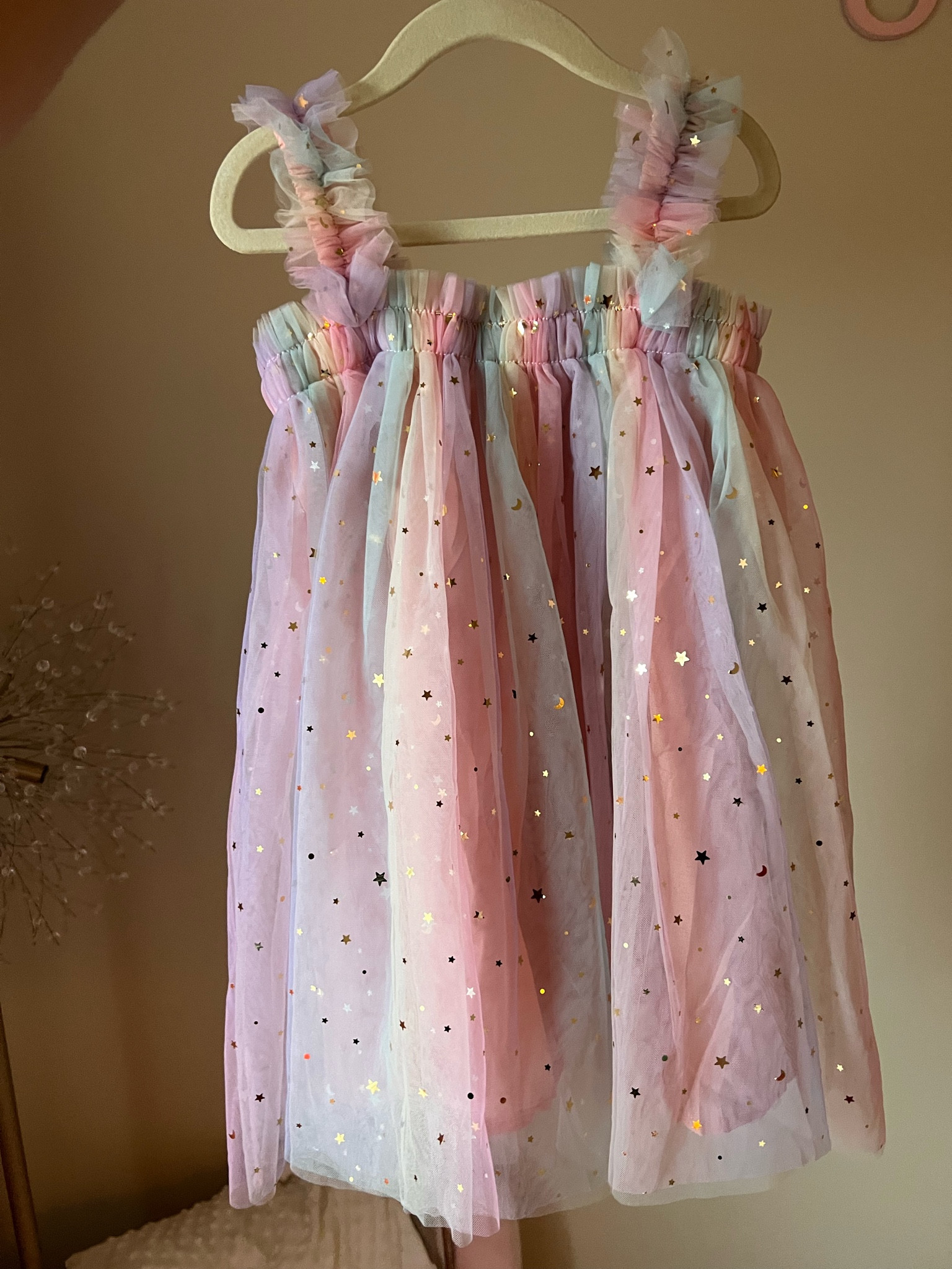 Girl birthday - special occasion dress💘

Multi color, tule, holidays, Easter, pink, toddler, baby  Pink pastel Rainbow tulle dress, baby tulle dress , Toddler dress with stars, First birthday dress, Toddler photoshoot dress, Unicorn

#LTKunder50 #LTKkids #LTKSeasonal