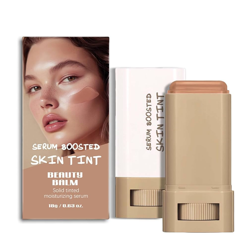 Beauty Balm Serum Boosted Skin Tint Stick - Hydrating Tinted Foundation Stick Makeup, Moisturizin... | Amazon (US)