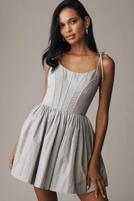 En Saison Christelle Fit & Flare Mini Dress | Anthropologie (US)