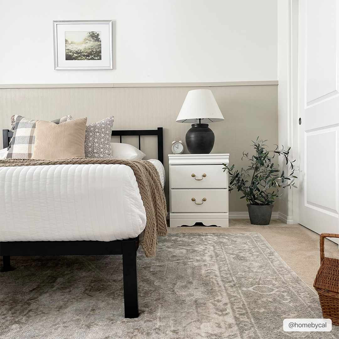 Gael Cream Washable Area Rug | Boutique Rugs