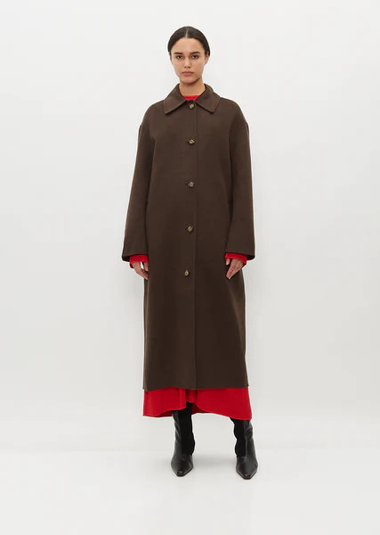 Doublé Wool Car Coat | La Garconne