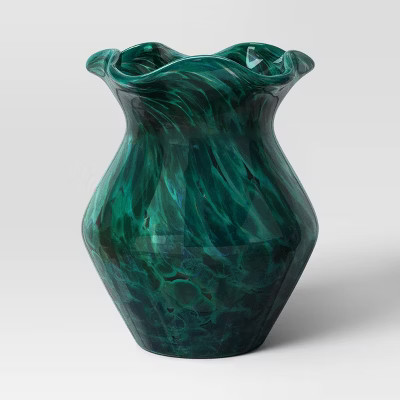 Ruffle Glass Vase - Threshold™ | Target