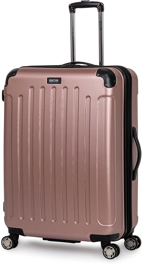 Kenneth Cole Reaction Renegade 28" ABS Expandable 8-Wheel Upright, Rose Gold, inch Checked | Amazon (US)