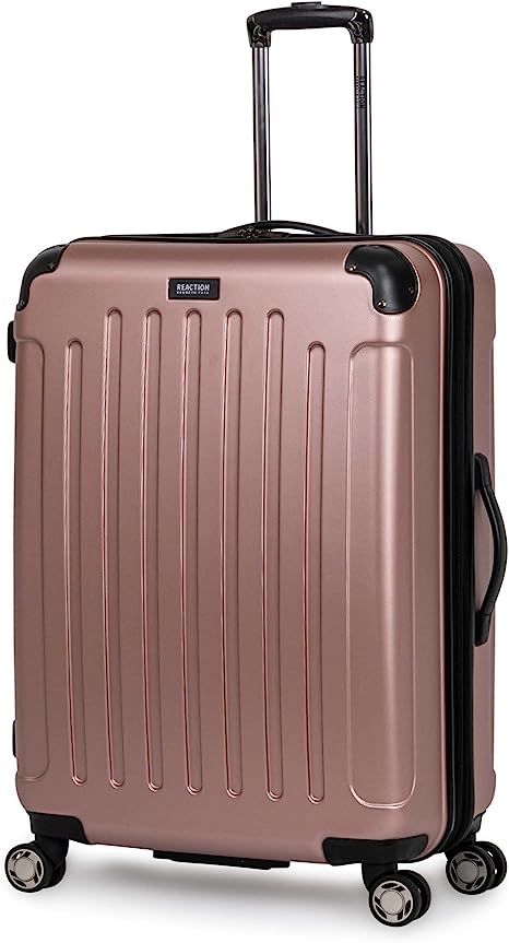 Kenneth Cole Reaction Renegade 28" ABS Expandable 8-Wheel Upright, Rose Gold, inch Checked | Amazon (US)