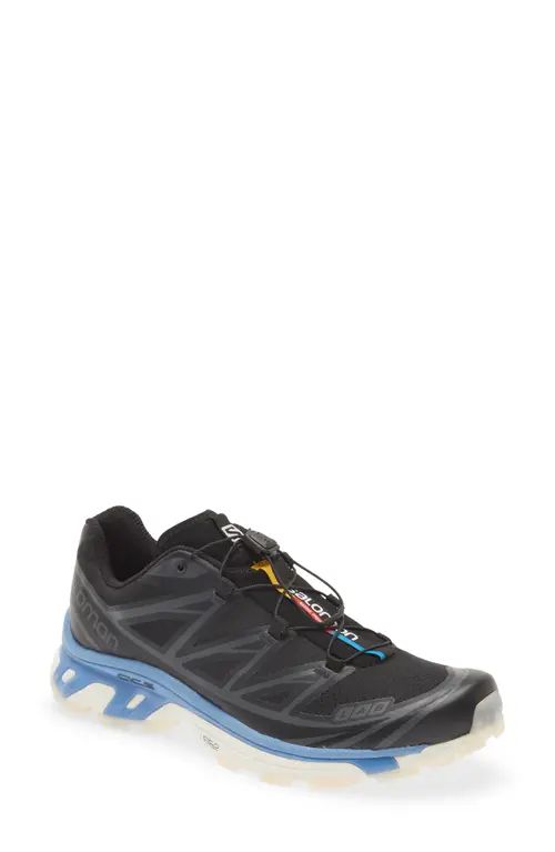 Salomon XT-6 Trail Running Shoe in Black/Riviera/Nimbus Cloud at Nordstrom, Size 10.5 | Nordstrom