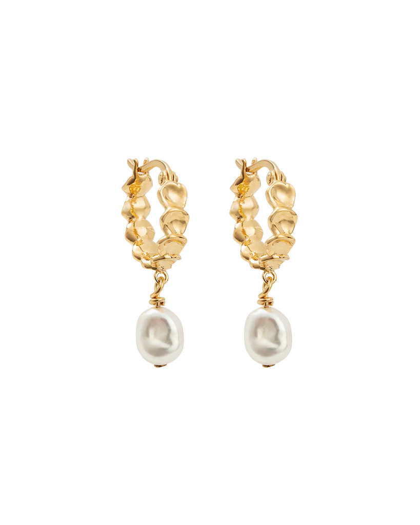 VACATION HOOPS (18K GOLD PLATED) | Kirstin Ash