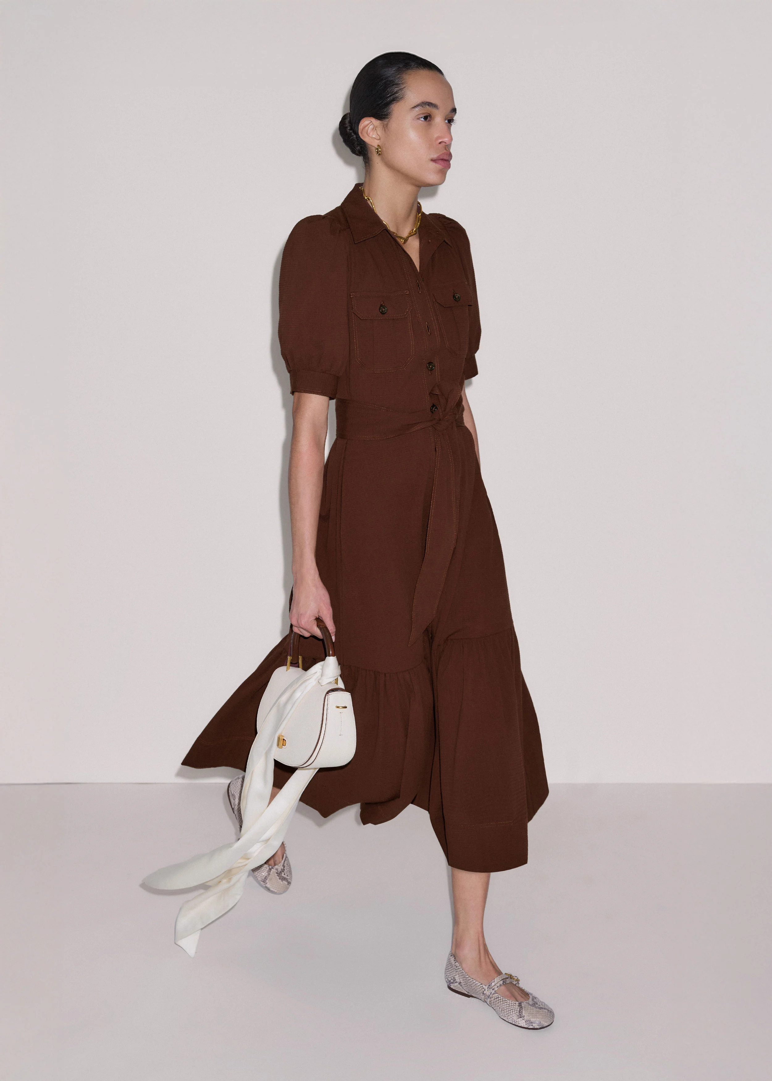 Midi Shirt Dress | ME+EM Global (Excluding US)