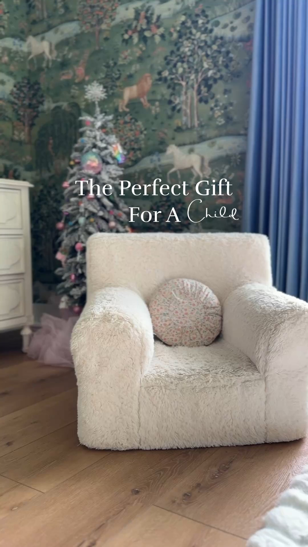 The coziest chair for a child 

#LTKHoliday #LTKGiftGuide