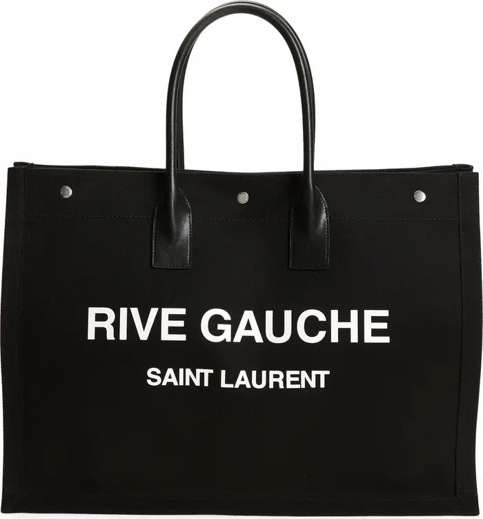 Noe Rive Gauche Logo Canvas Tote | Nordstrom