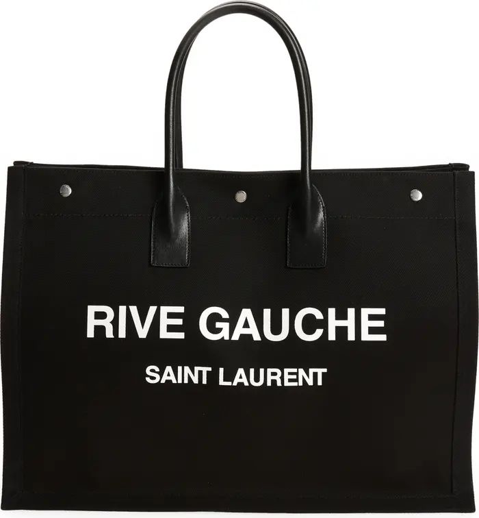 Noe Rive Gauche Logo Canvas Tote | Nordstrom