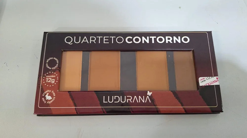 Quarteto de Contorno Ludurana Efeito matte 12g | Amazon (BR)