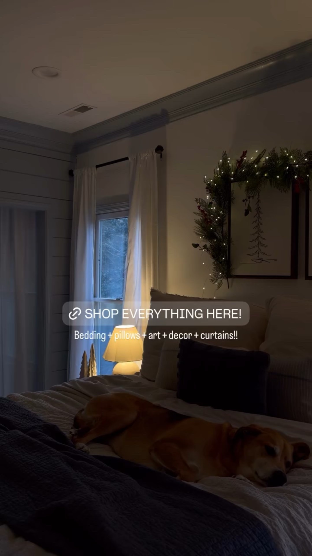 Tap to shop my Bedding + pillows + art + decor + curtains 🔗 So excited to have my Christmas decor up in my bedroom!🎄  

holiday, christmas bedding, christmas bedroom, christmas holiday look

#LTKGiftGuide #LTKHoliday #LTKdayinmylife