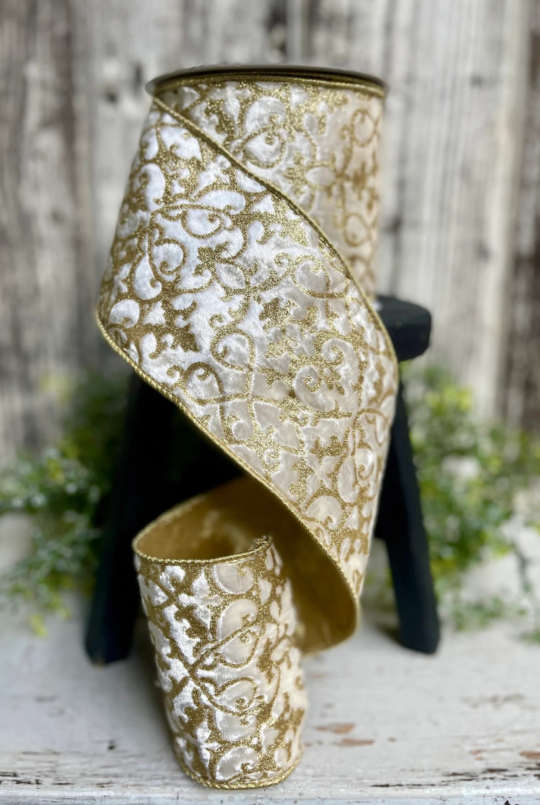 Ribbon, 10 YD ROLL, Ribbon for wreaths, Farrisilk ribbon, 4" ribbon, luxury ribbon, velvet ribbon... | Etsy (US)