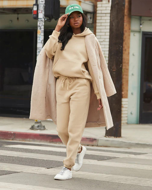 Ready Or Not Pocketed Jogger Pants - Taupe | VICI