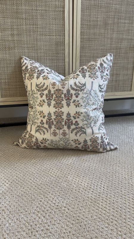 Great quality and details on this throw pillow from tjmaxx. It has a great insert and beautiful embroidery 



#LTKVideo #LTKFindsUnder50 #LTKHome