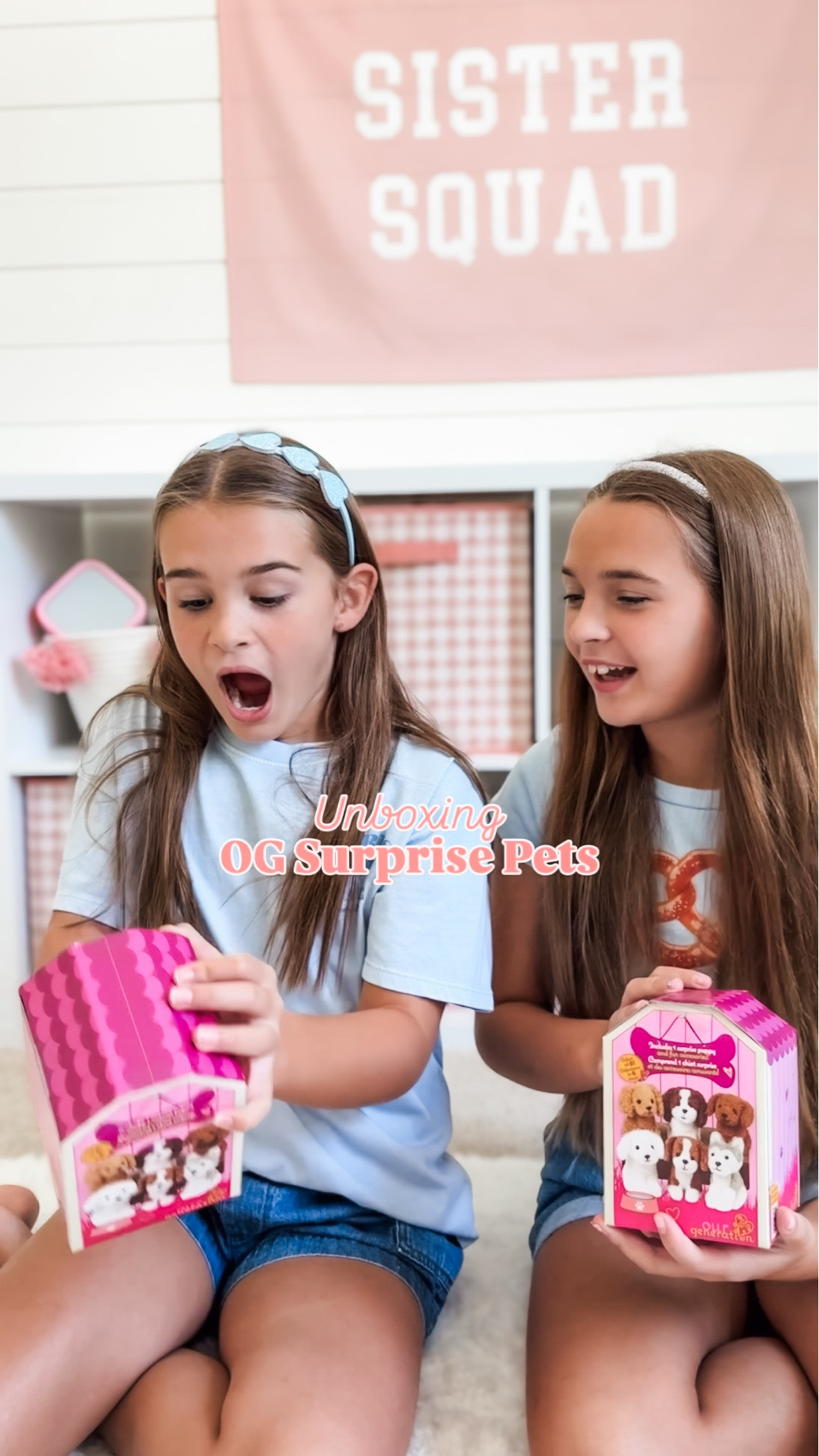 Unboxing the cutest surprises! 

# ad Meet the @ogdolls Surprise Pets Puppy Series 🐾✨ 

Each mystery doghouse hides an adorable plush pup + 6 surprise accessories inside. Will you discover Hungry Pup, Party Pup, Playful Pup, Sleepy Pup, Pampering Pup, or Fashion Pup?

Swipe to see the pups we unboxed. 🎁🐶

👀 Keep an eye out…1 in every 6 packs has a stylish bonus collar hidden inside!
📖 Track your collection with the OG collector’s guide & make it official with your pup’s adoption certificate.

Which puppy will you unbox first? 🐕💖
✨ Available now @target 

@targetstyle 
#ourgeneration #ogsurprise
#targetfinds #targetmusthaves
#collectibles #minis #unboxing #minitoys #asmr
#surprisetoys #dog #puppy #ltkhome #playroom 


#LTKPets #LTKFamily #LTKKids