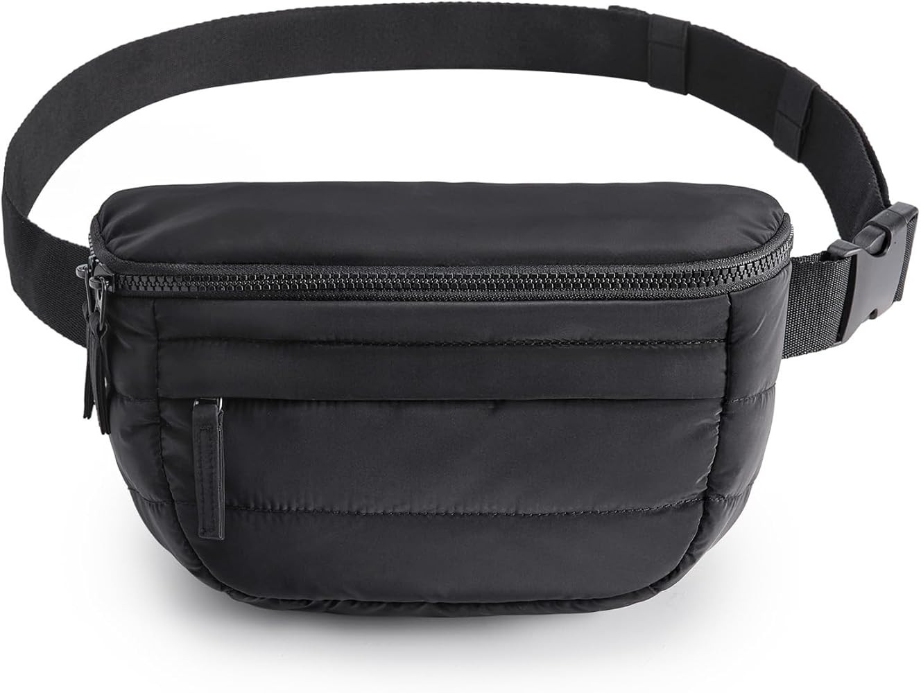 BAGSMART Fanny Packs for Women Two Way Zipper Belt Bag with Adjustable Strap, Puffy Fashion Waist... | Amazon (US)