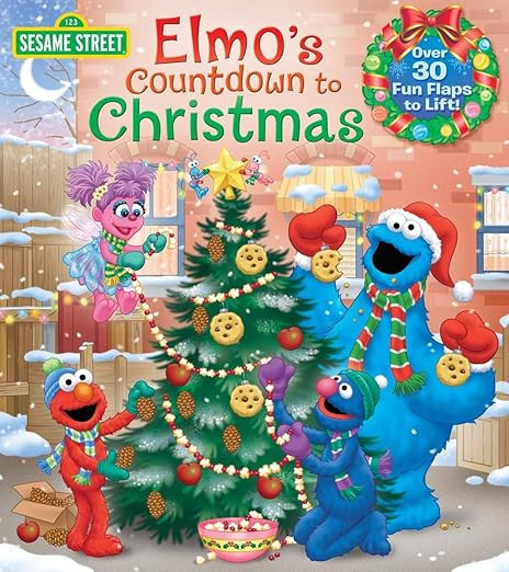 Elmo's Countdown to Christmas (Sesame Street) (Lift-the-Flap)      Board book – Lift the flap, ... | Amazon (US)