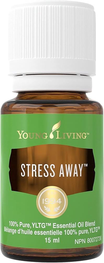Young Living Stress Away Essential Oil Blend 15ml - Aromatherapy for Diffuser - Soothing Aroma fo... | Amazon (US)