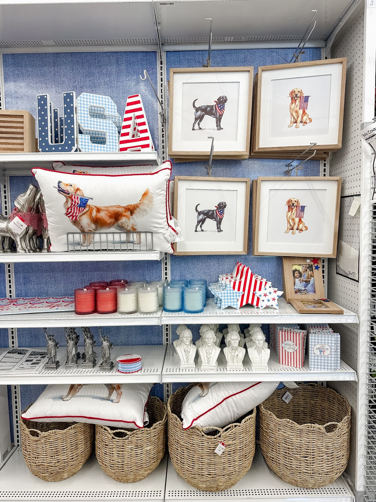 Patriotic home decor, party supplies and more for a red, white and blue summer - 30% off online with code MAYIGET30

4th of July decorations / Memorial Day / Michaels / red, white & blue / Americana / Stars and Stripes / summer decor 

#LTKSaleAlert #LTKSeasonal #LTKHome