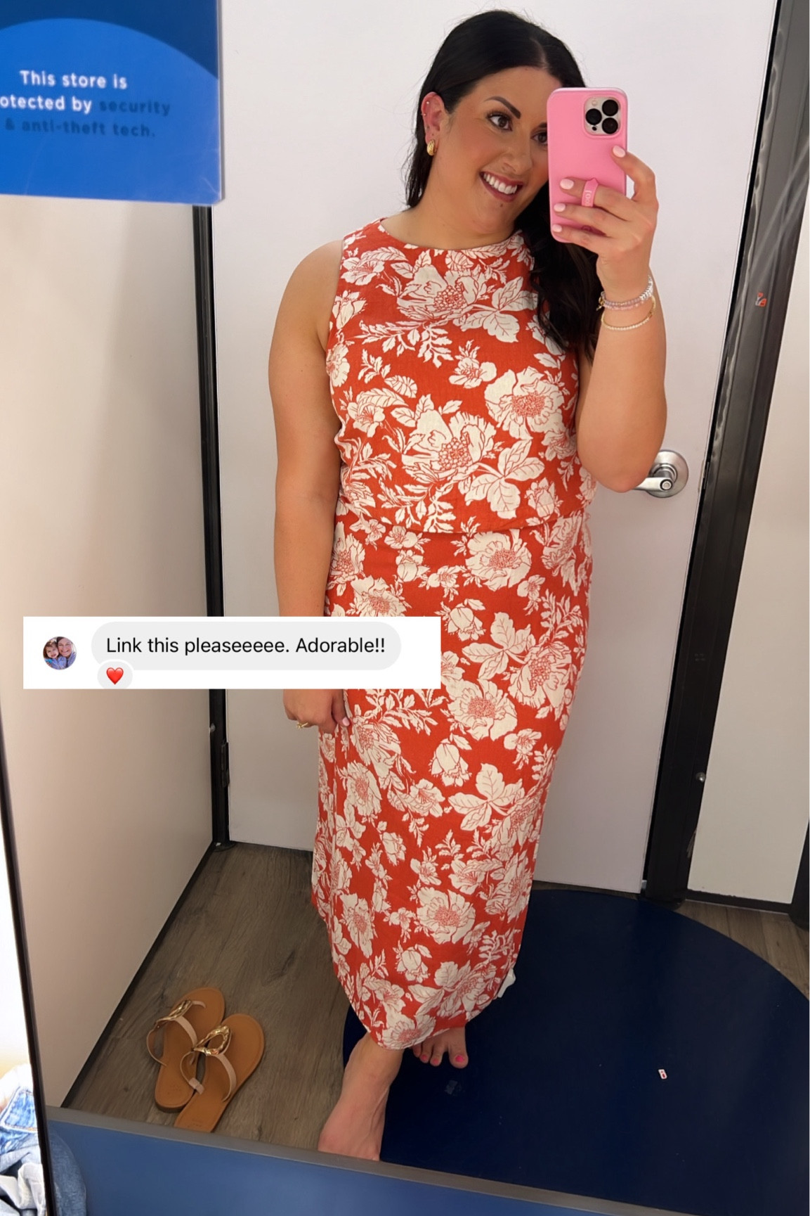 Wearing an XL in this two piece matching floral linen set!! 

#LTKFindsUnder50 #LTKMidsize #LTKSaleAlert