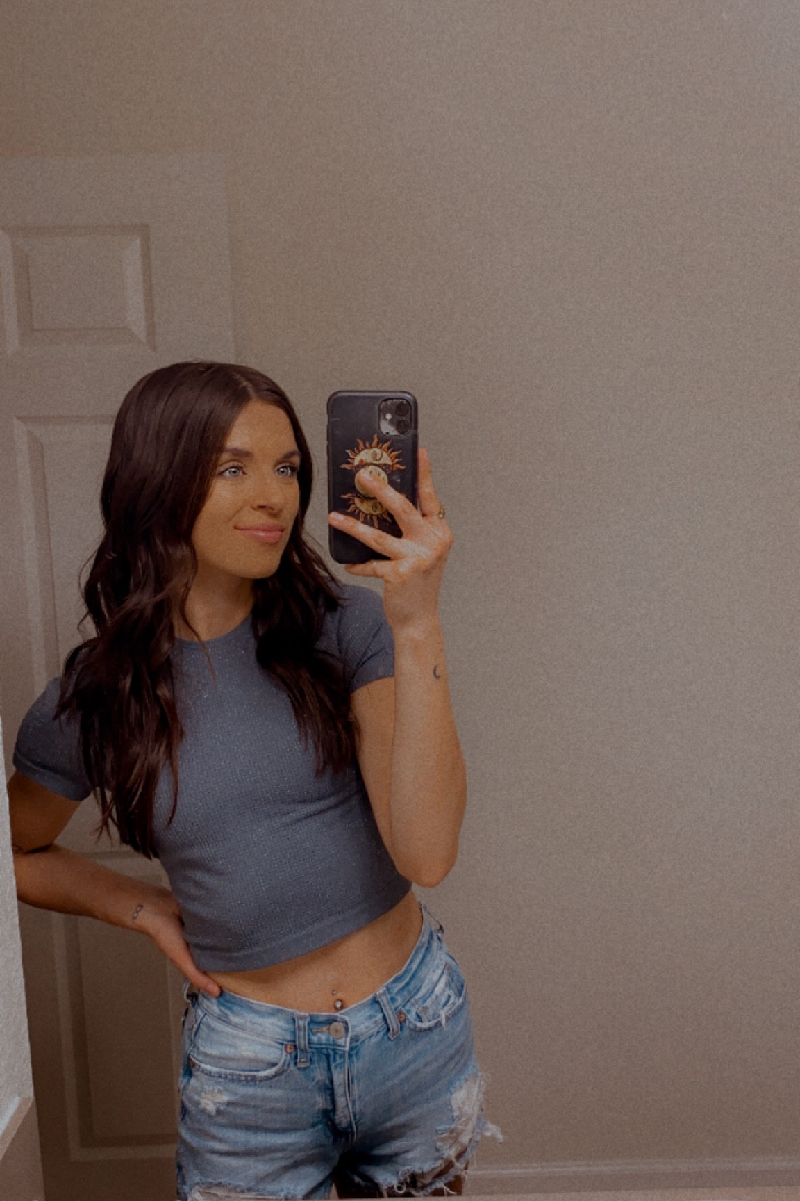 Going out fit 💙✨
Blue sparkly tee- Target
Distressed mom jean shorts- American Eagle

American Eagle, Target, Target style, Women’s fashion, going out fits, denim, jean shorts. 

#LTKStyleTip