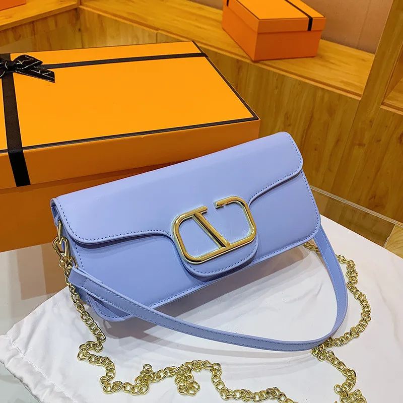 Leather Handbag Chain Bag Women luxurys Fashion Designers Bags Female clutch Classic High Quality... | DHGate