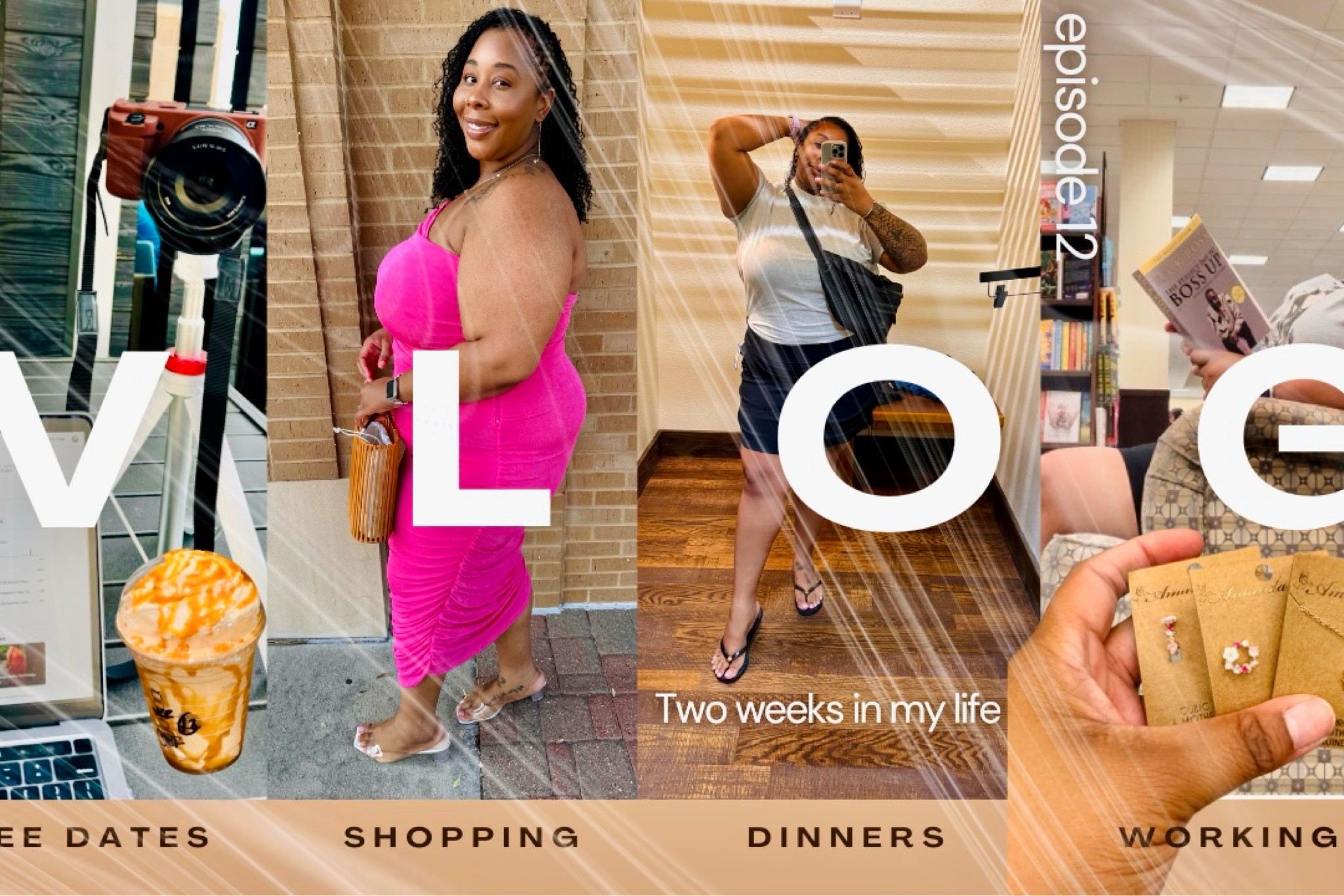 Check out all the items featured in my latest vlog! From my cozy coffee date outfit to my stylish pool day essentials, and even the products I used during my Sisterlocks appointment. I've linked everything below, including my favorite kitchen tools for the 'Cook with Me' segment and the must have items from my shopping haul. Happy shopping! 🤎#LTKFinds #FashionHaul #Sisterlocks

#LTKStyleTip #LTKBeauty #LTKPlusSize