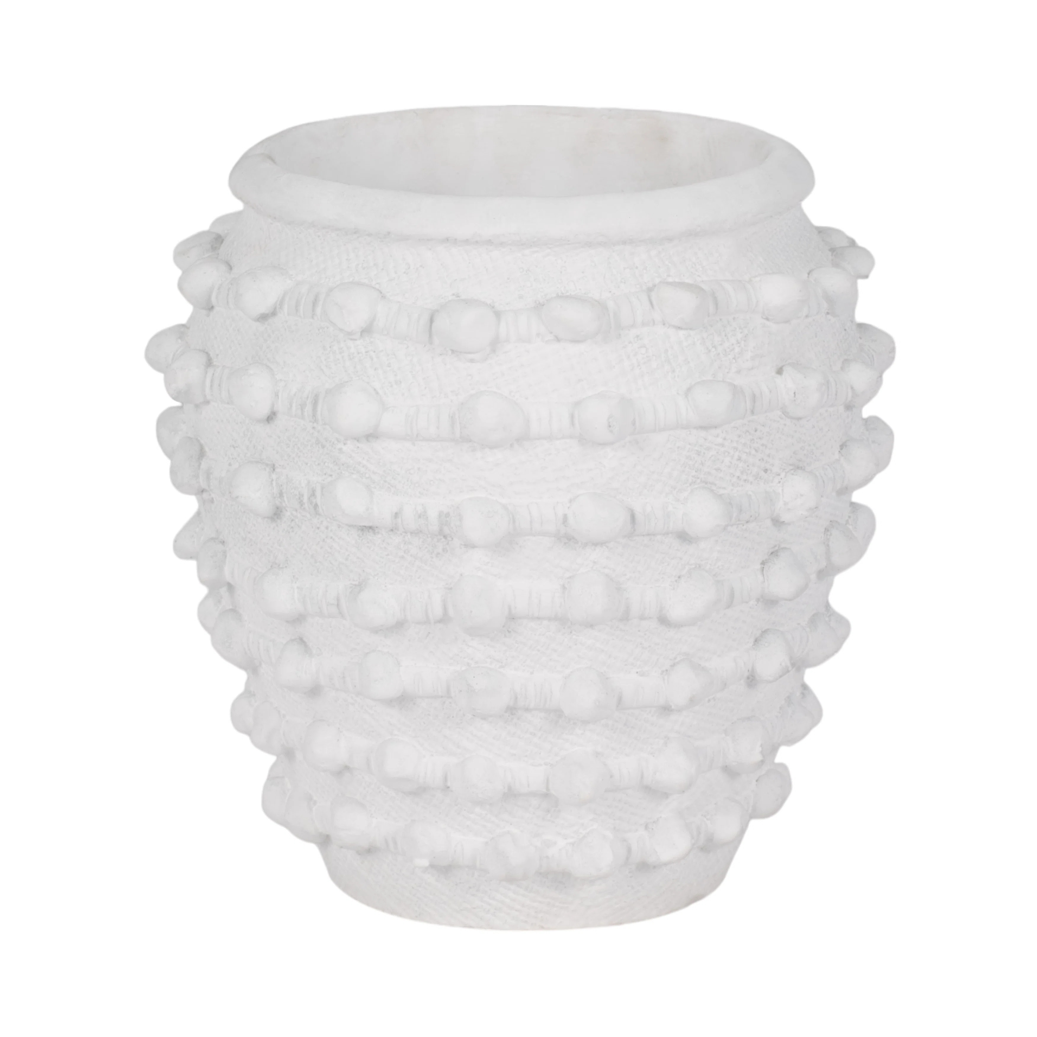 Wrought Studio™ Woven Knot Planter, White | Wayfair North America