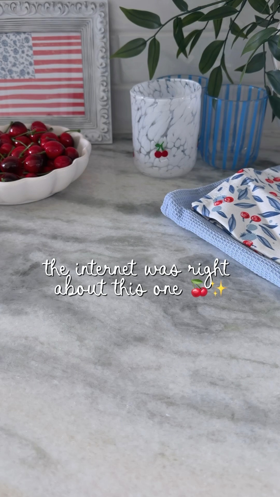 the internet was right about this one 🍒✨the viral marshmallow fluff drink with a cherry twist 

sharing the glasses, cherry decor, napkins, and everything i could find here 🥤💕

#LTKfoodie #LTKHome #LTKSaleAlert