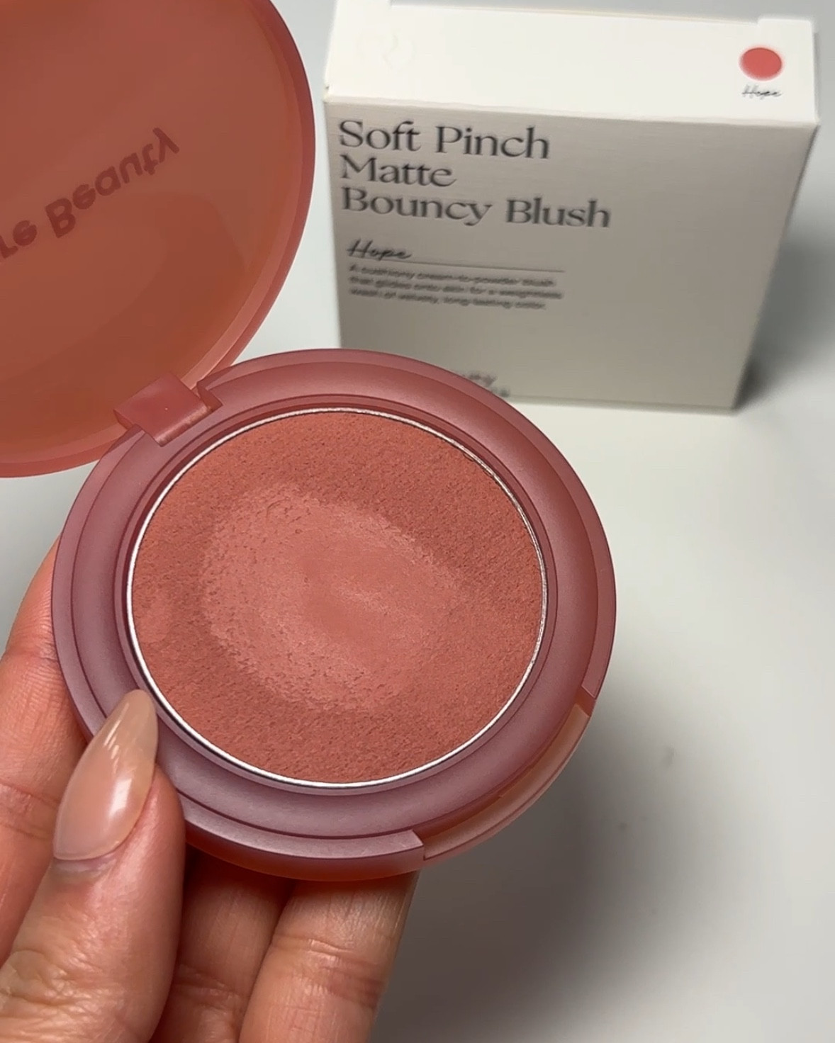 NEW rare beauty bouncy blush 💗 #rarebeauty #blush 