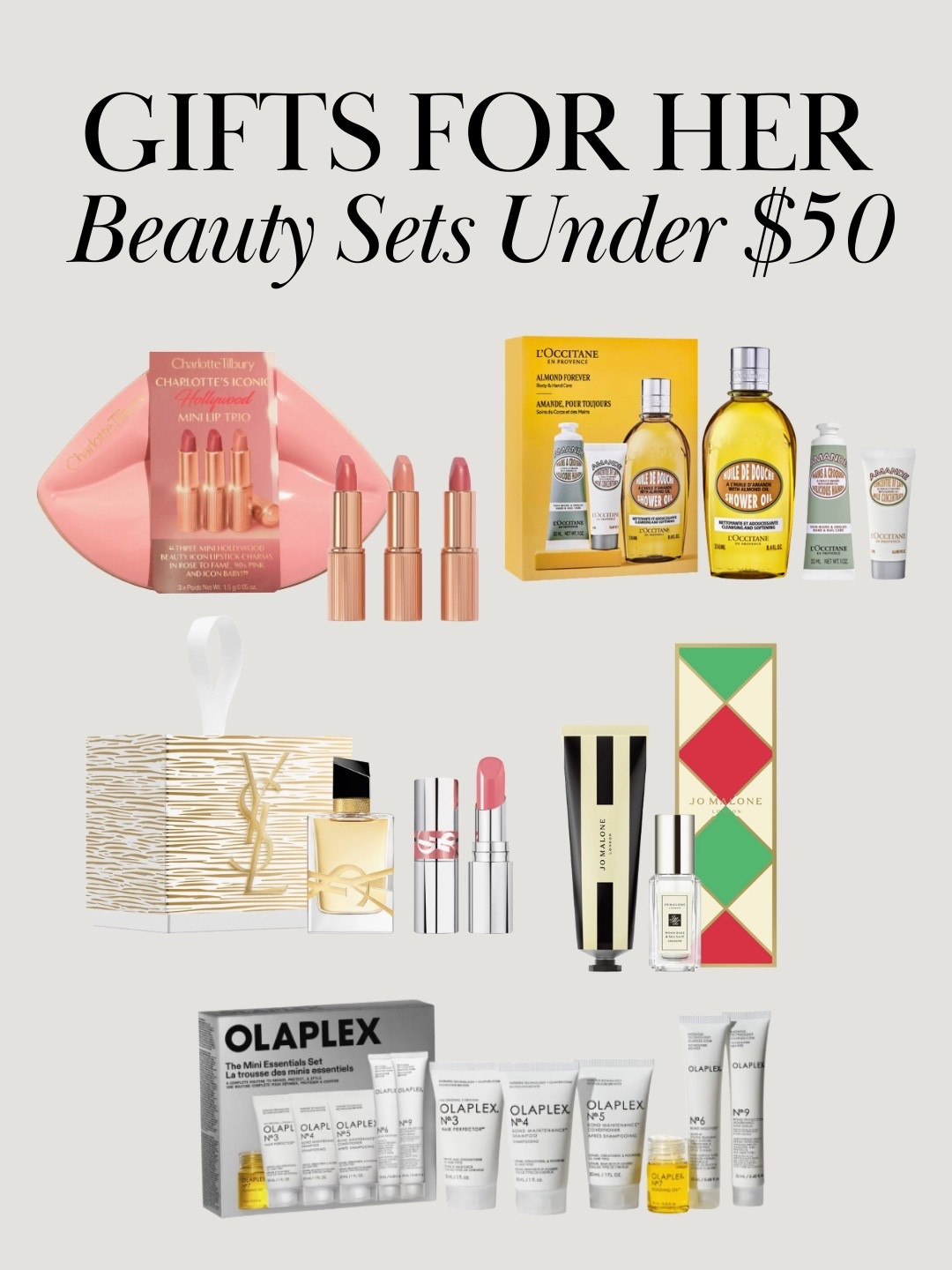 Gifts for her under $50! These beauty sets are so good and make the best gifts. Skincare lover gift, beauty lover gift 

#LTKBeauty #LTKGiftGuide #LTKFindsUnder50