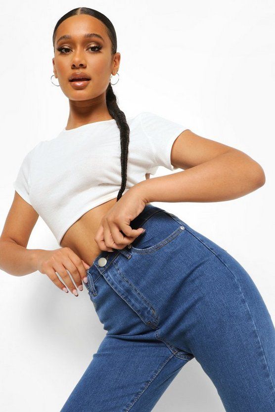 High Waist Skinny Jeans | Boohoo.com (US & CA)