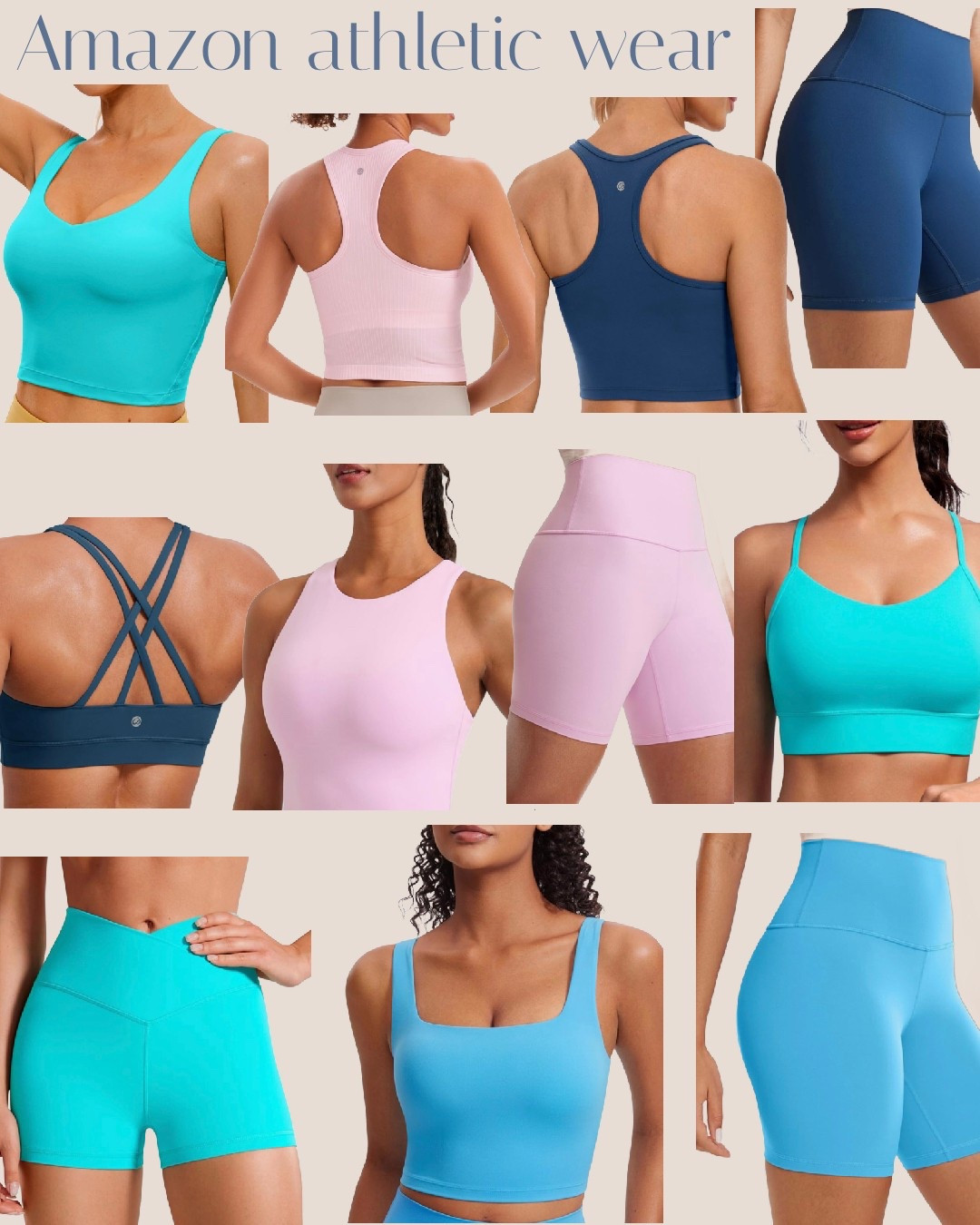 Amazon athletic wear
Amazon lululemon dupes
Summer workout outfits
Matching sets

#LTKFindsUnder50 #LTKActive #LTKSummerEdit