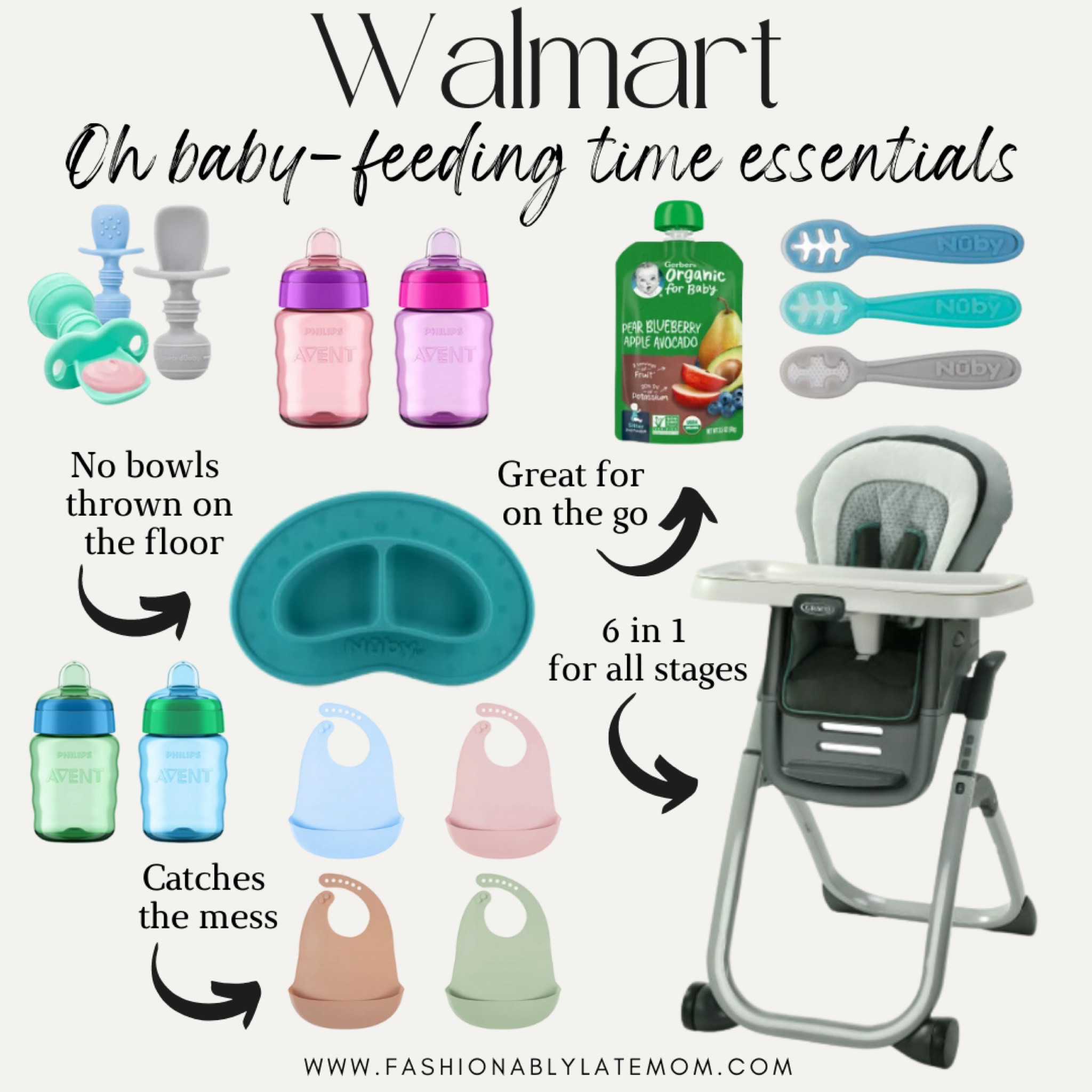 Some of my favorite Walmart Essentials for Babies Meal Time

#sponsored
#walmartpartner
#welcometoyourwalmart
FASHIONABLY LATE MOM
BABY
BABY ESSENTIALS
BABY FEEDING ESSENTIALS
HIGH CHAIR 
INFANT FEEDING
GERBER
AVENT
NUK
NUBY
BIBS
SELF FEEDING
TODDLER FEEDING
BABY FOOD 
BABY BOWLS


#LTKbaby #LTKhome #LTKfamily