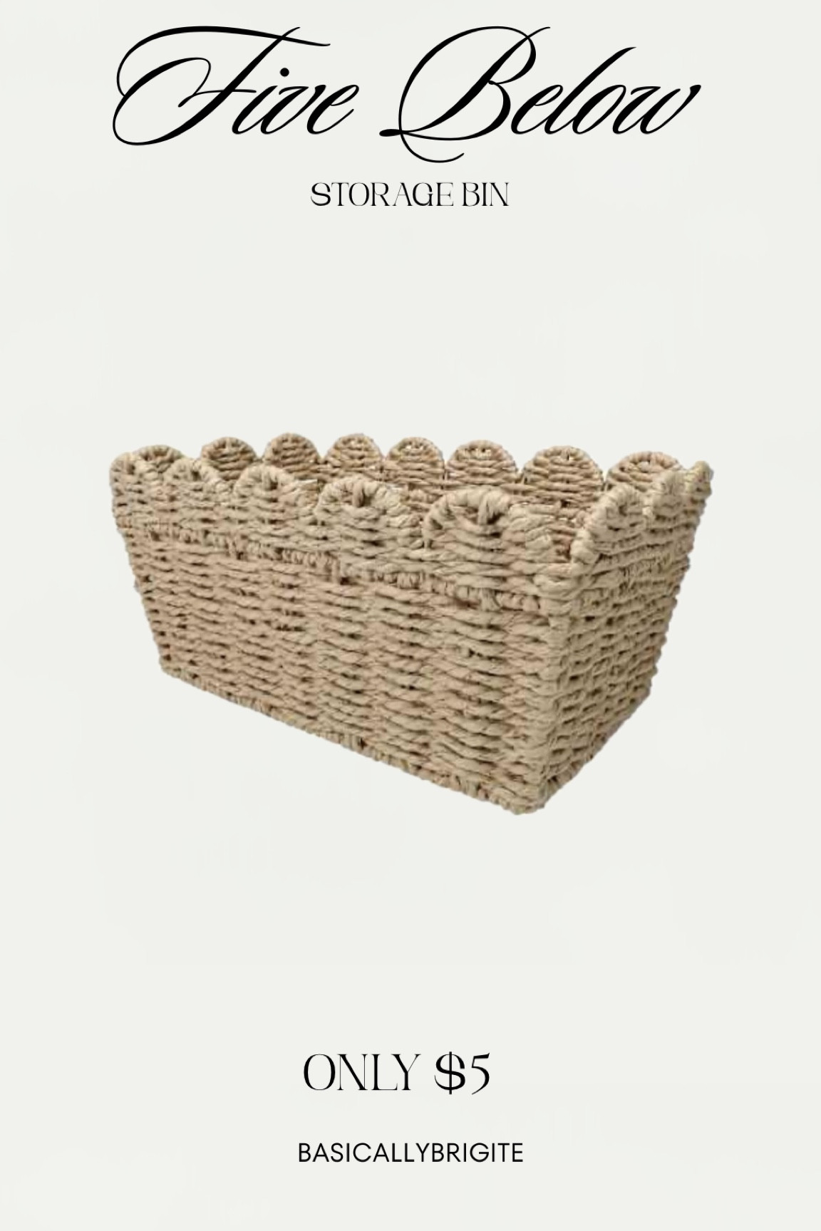 Scallop storage bins + wicker straw storage bins + storage containers + organization 

#LTKHome #LTKKids #LTKSeasonal
