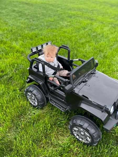 Electronic kids jeep with remote control 🚙 

outdoor toys, toddler gift, kids toys, toddler toy

#LTKbaby #LTKkids