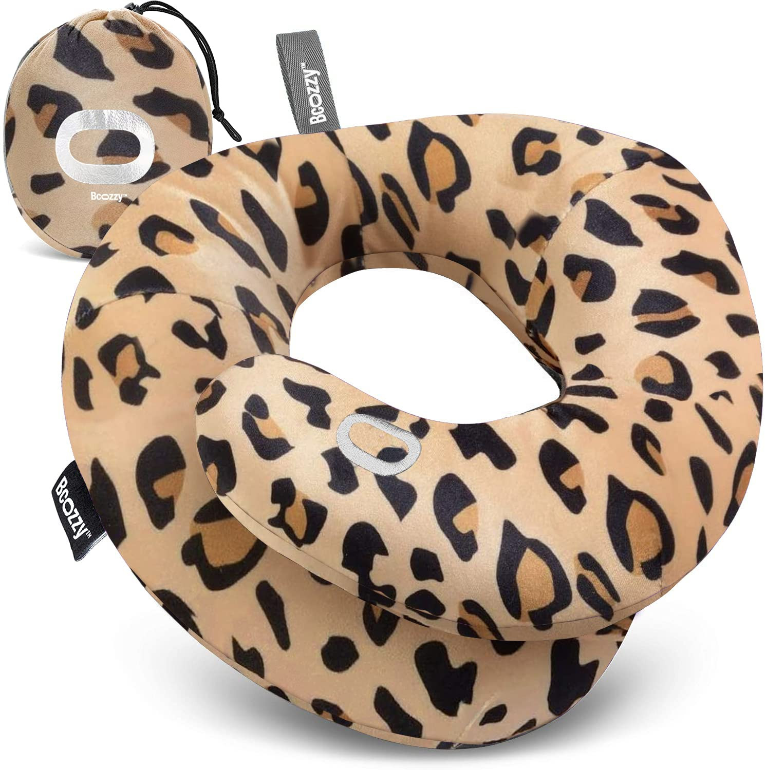 BCOZZY Travel Neck Pillow for Airplane – Patented Double Support for Head, Neck, and Chin. Best... | Amazon (US)