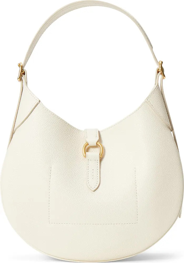 Small Polo ID Grain Leather Shoulder Bag | Nordstrom