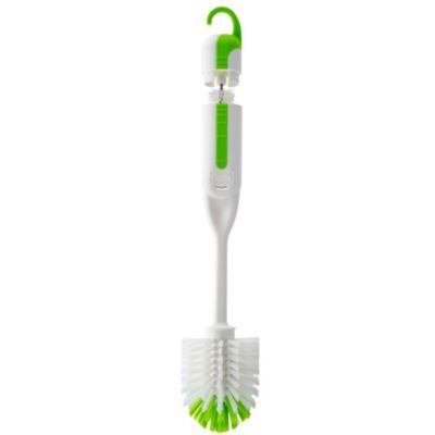 Chicco® Naturalfit™ Bottle Brush Set in Green/White | buybuy BABY