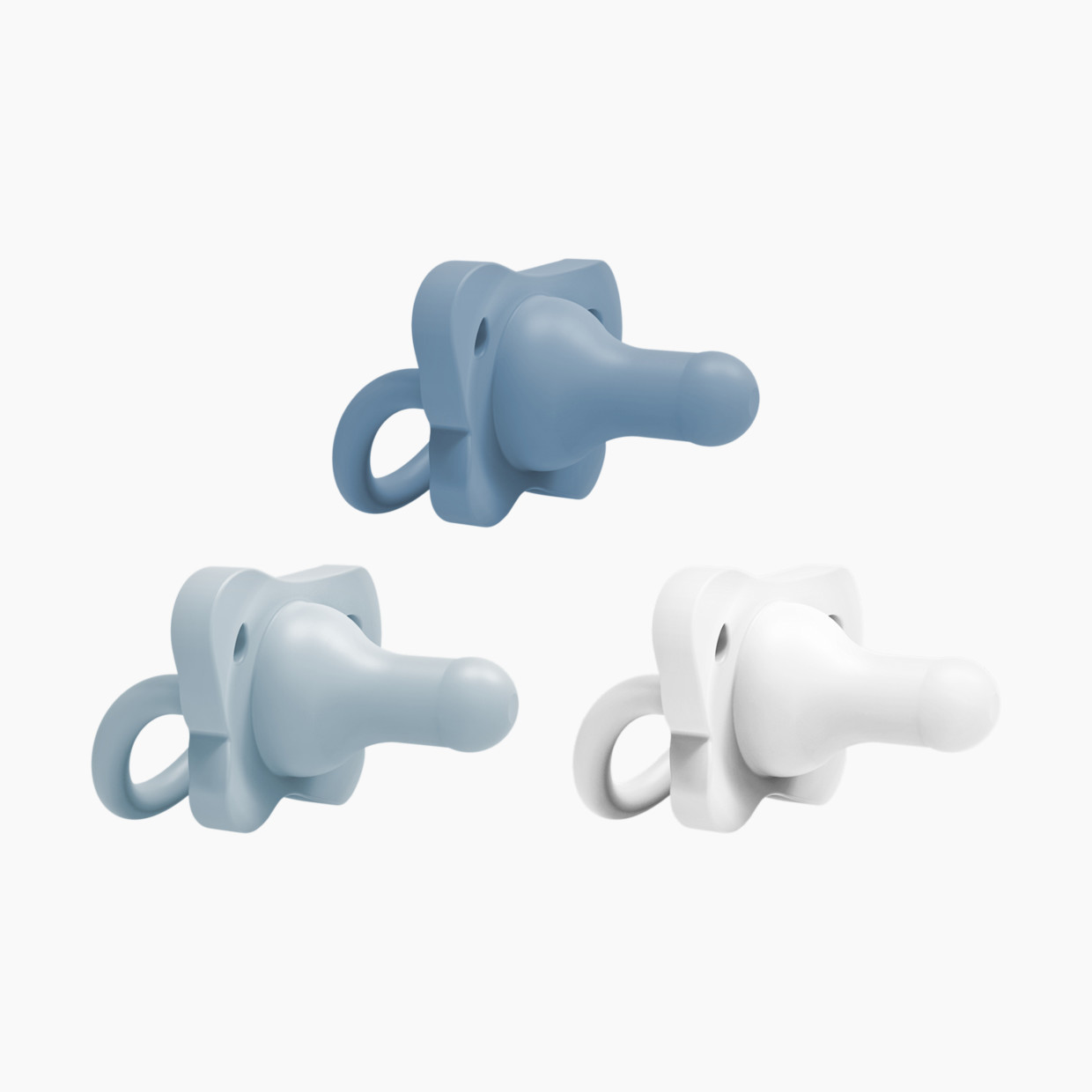 HappyPaci One-Piece Silicone Pacifier (3 Pack) | Babylist