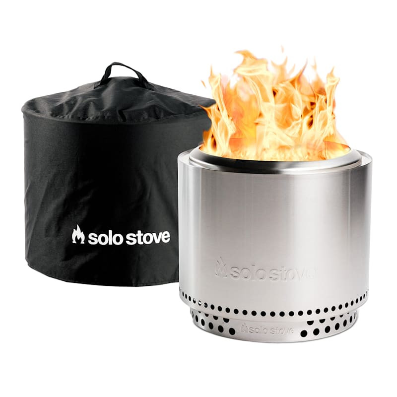3-Piece Solo Stove with Stand & Cover | At Home